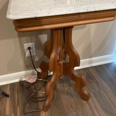 Eastlake Marble Top Table