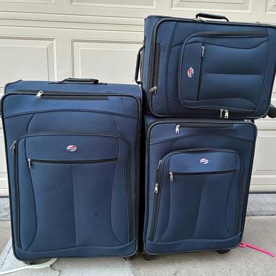 American Tourists Softside Luggage Set 