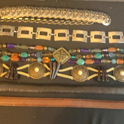Lady’s Belt Lot Including Brighton & Concho Belts