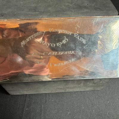 .950 Silver Trinket Box