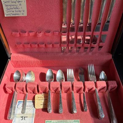 Miscellaneous Community Silver Plated Flatware Pieces
