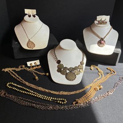 Gold Toned Jewelry
