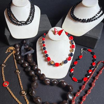 Red & Black Jewelry
