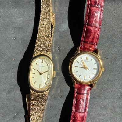 Two Seiko Ladies Watches 