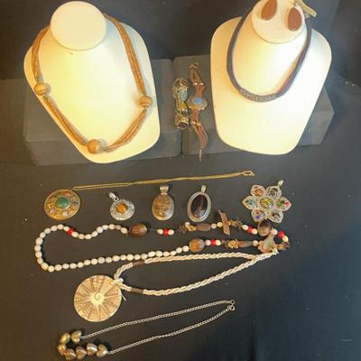 Wood & Earth Tone Inspired Jewelry Lot