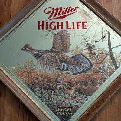Miller High Life "First Flush" Mirror 
