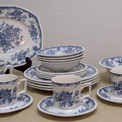 Balmoral Blue Kensington China