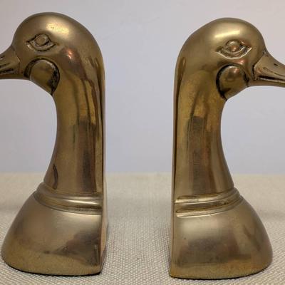 Brass Bookends