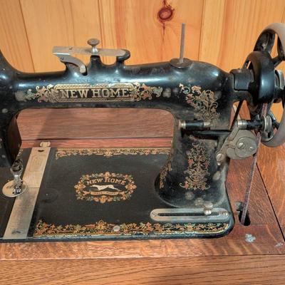 1880's New Home Sewing Machine