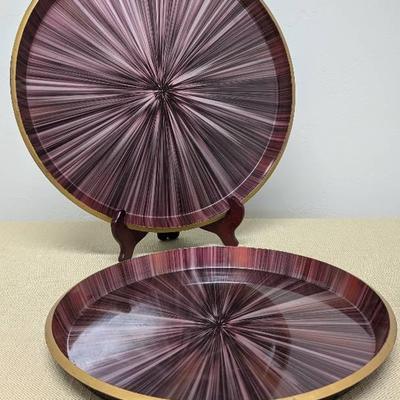 MCM Atomic Starburst Trays