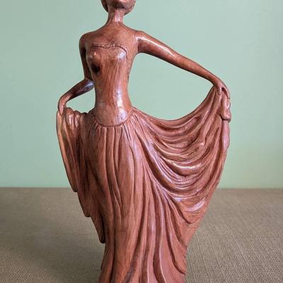 Hand Carved Dancing Lady