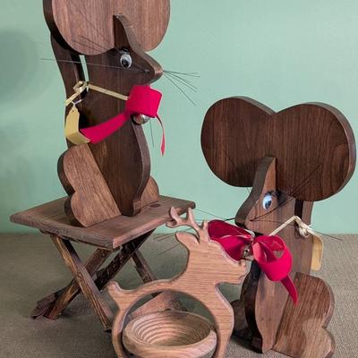 Hand Crafted Wood Decor