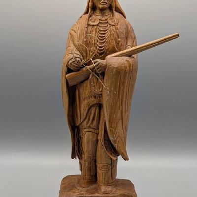 Native American Wood Carving 