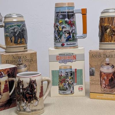 Budweiser Steins