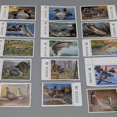 Wisconsin DNR Stamps