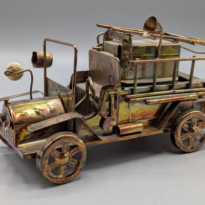 Musical Copper Fire Truck #2
