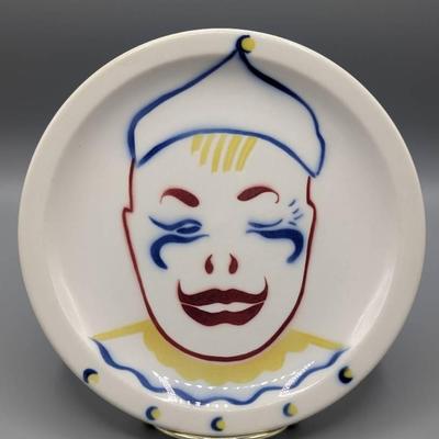1950's Union Pacific Railroad Syracuse Clown Plate