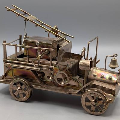 Musical Copper Fire Truck #1