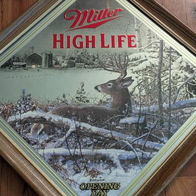 Miller High Life "Opening Day" Mirror 