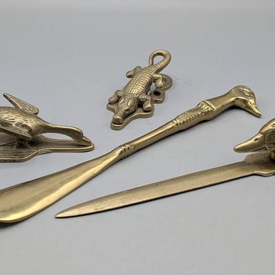 Brass Desk Accessories 