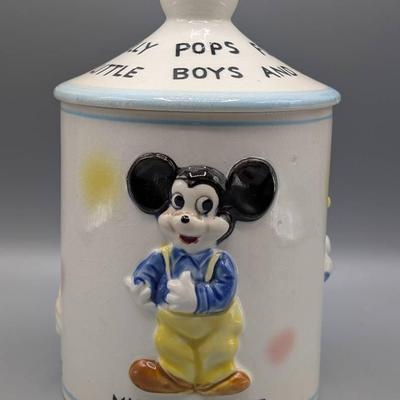 1961 Walt Disney Lollipop Jar