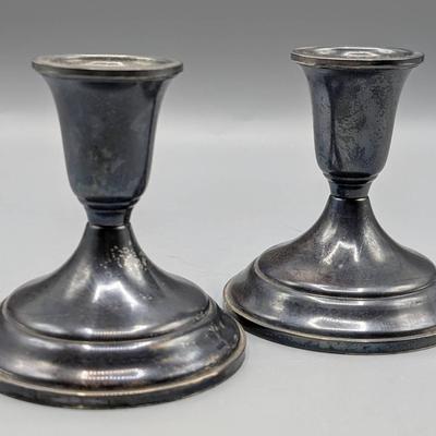 Towle Sterling Candle Holders