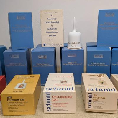 1970's to 1990's Schmid Hummel Christmas Bells