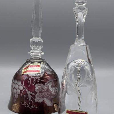 Echt Bleikristall Crystal Bells
