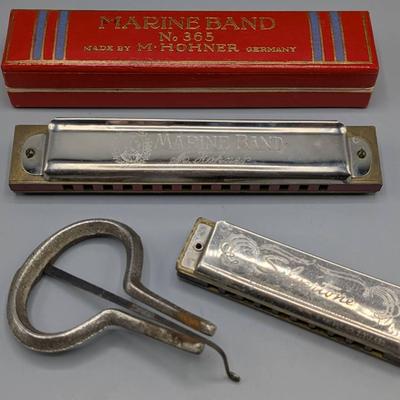 Mouth Harp and Harmonicas