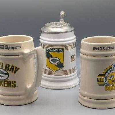Green Bay Packers Steins
