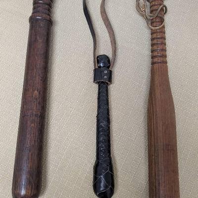 Collectible Clubs or Fish Whackers