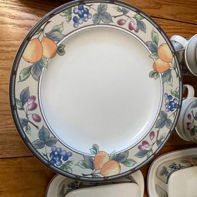 Mikasa Garden Harvest Dinnerware $30 takes the whole set