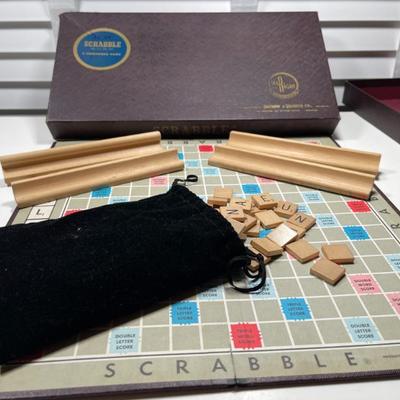 Sale Photo Thumbnail #38: Vintage Scrabble set - all tiles accounted for