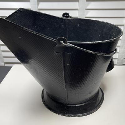 Sale Photo Thumbnail #40: Vintage coal scuttle