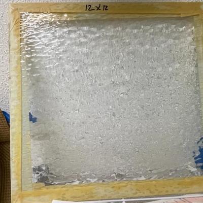 Sale Photo Thumbnail #32: 12x12 textured glass