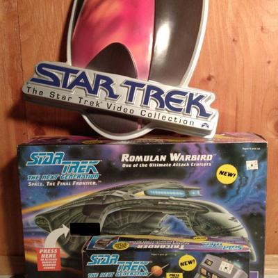 Romulan Warbird/Star Trek Tricorder/Other Star Trek Toys 