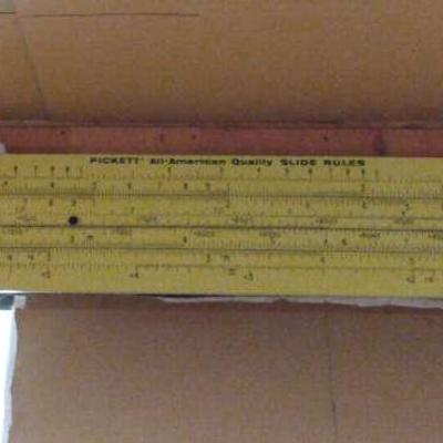 Pickett Model 7.5 Foot Slide Rule