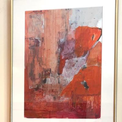 Abstract Art, Framed Lithograph