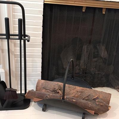 Fireplace Tools, Blacktone Metal
