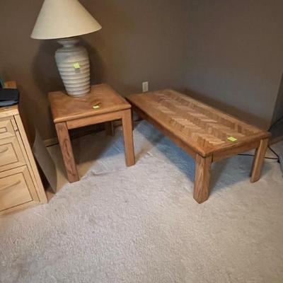 Coffee table & end table
