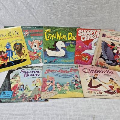 Kids Music Vinyl Records Lot 1