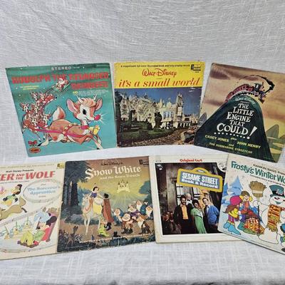 Kids Music Vinyl Records Lot 2
