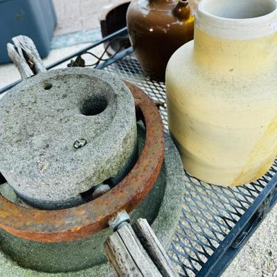 Old Grinding Stone
