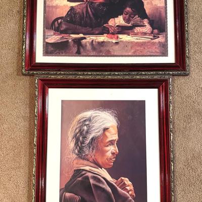 Red Framed Prints
