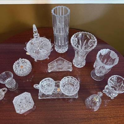 Lead Cut Crystal Lot Featuring Cristal D’Arques, Nachtmann, And More!