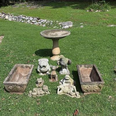 Concrete Landscape Ornaments  