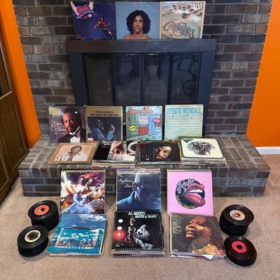 100 Plus Albums Plus 45’s Mystery Lot