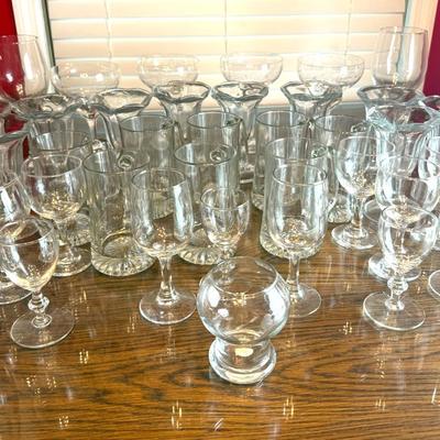Clear Glass Set 2