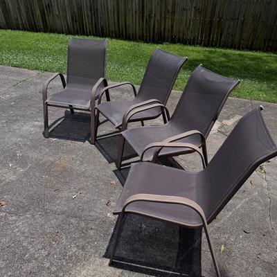 4 Outdoor Patio Chairs