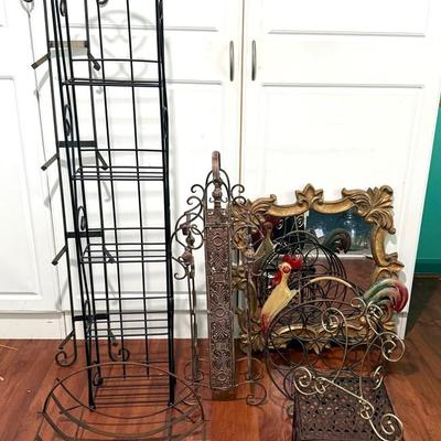 Racks, Stands And A Mirror 